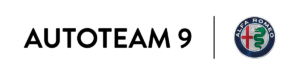 Logo Autoteam 9 e Logo Alfa Romeo